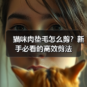 猫咪肉垫毛怎么剪?新手必看的高效剪法(图2) 猫咪肉垫毛怎么剪?新手必看的高效剪法(图2)