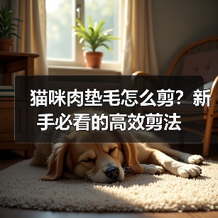 猫咪肉垫毛怎么剪？新手必看的高效剪法