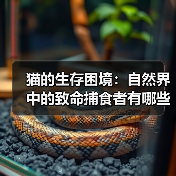 猫的生存困境：自然界中的致命捕食者有哪些？(图2)