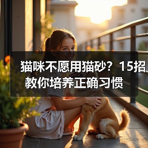 猫咪不愿用猫砂？15招教你培养正确习惯(图2)