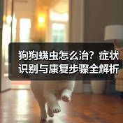 狗狗螨虫怎么治？症状识别与康复步骤全解析(图3)