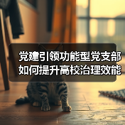 党建引领功能型党支部如何提升高校治理效能？(图3)