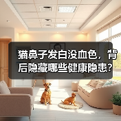 猫鼻子发白没血色，背后隐藏哪些健康隐患？(图1)