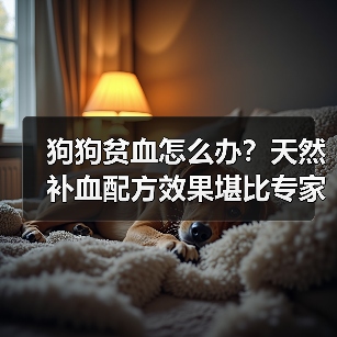 狗狗贫血怎么办?天然补血配方效果堪比专家推荐(图2) 狗狗贫血怎么办?天然补血配方效果堪比专家推荐(图2)