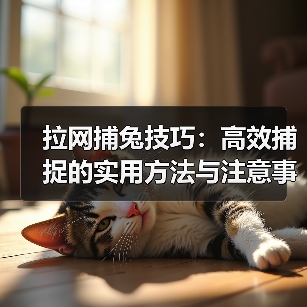拉网捕兔技巧：高效捕捉的实用方法与注意事项(图4)