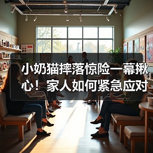 小奶猫摔落惊险一幕揪心！家人如何紧急应对？