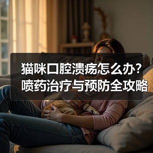 猫咪口腔溃疡怎么办？喷药治疗与预防全攻略(图3)