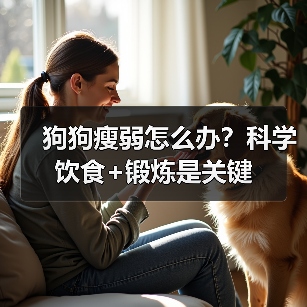 狗狗瘦弱怎么办？科学饮食+锻炼是关键(图4)