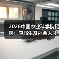 2026中国农业科学院招聘：应届生及社会人才就业机会盘点(图4)