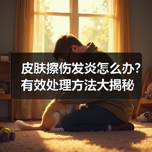 皮肤擦伤发炎怎么办？有效处理方法大揭秘