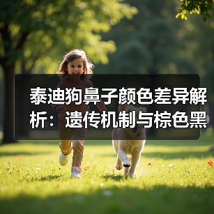 泰迪狗鼻子颜色差异解析：遗传机制与棕色黑色对比