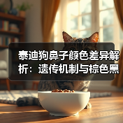 泰迪狗鼻子颜色差异解析：遗传机制与棕色黑色对比(图4)