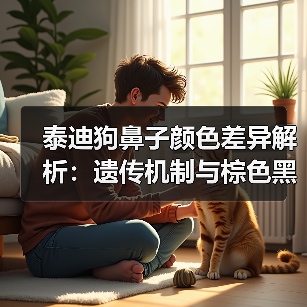 泰迪狗鼻子颜色差异解析：遗传机制与棕色黑色对比(图3)