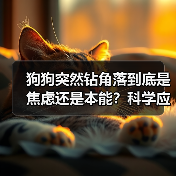 狗狗突然钻角落到底是焦虑还是本能?科学应对方法揭秘(图3) 狗狗突然钻角落到底是焦虑还是本能?科学应对方法揭秘(图3)