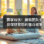 赛学双优!兽医团队全员保研背后的奋斗故事(图4) 赛学双优!兽医团队全员保研背后的奋斗故事(图4)