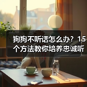 狗狗不听话怎么办?15个方法教你培养忠诚听话好伙伴(图1) 狗狗不听话怎么办?15个方法教你培养忠诚听话好伙伴(图1)