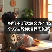 狗狗不听话怎么办?15个方法教你培养忠诚听话好伙伴(图3) 狗狗不听话怎么办?15个方法教你培养忠诚听话好伙伴(图3)
