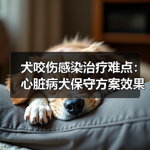 犬咬伤感染治疗难点：心脏病犬保守方案效果分析(图4)