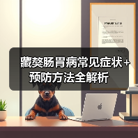 藏獒肠胃病常见症状+预防方法全解析(图4)