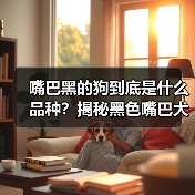 嘴巴黑的狗到底是什么品种？揭秘黑色嘴巴犬的身份之谜(图2)