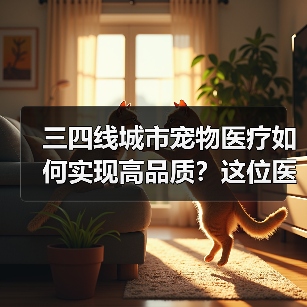 三四线城市宠物医疗如何实现高品质？这位医生的创业故事