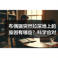 布偶猫突然拉屎地上的原因有哪些？科学应对方法全解析(图2)