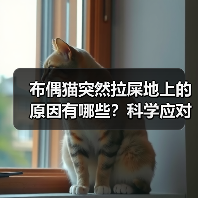 布偶猫突然拉屎地上的原因有哪些？科学应对方法全解析(图4)