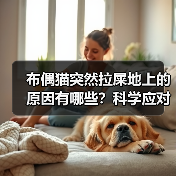 布偶猫突然拉屎地上的原因有哪些？科学应对方法全解析(图3)