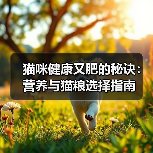 猫咪健康又肥的秘诀：营养与猫粮选择指南