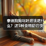 泰迪狗狗呕吐后该吃什么？这5种食物助它快速恢复