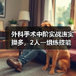 外科手术中阶实战班实操多,2人一组练技能提升快(图3) 外科手术中阶实战班实操多,2人一组练技能提升快(图3)