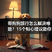 带狗狗旅行怎么解决难题？15个贴心建议助你轻松出行(图2)