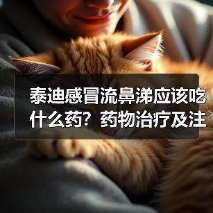 泰迪感冒流鼻涕应该吃什么药？药物治疗及注意事项全解析(图3)