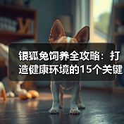 银狐兔饲养全攻略:打造健康环境的15个关键技巧(图2) 银狐兔饲养全攻略:打造健康环境的15个关键技巧(图2)