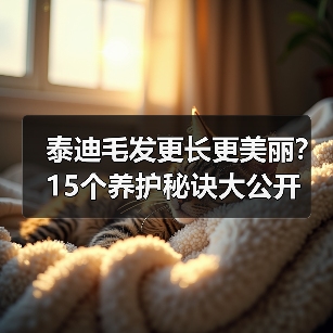 泰迪毛发更长更美丽？15个养护秘诀大公开