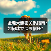 金毛犬亲密关系指南：如何建立深厚信任？