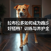 拉布拉多如何成为跑步好搭档？训练与养护全攻略