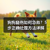 狗狗腿伤如何急救？5步正确处理方法详解(图3)