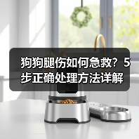 狗狗腿伤如何急救？5步正确处理方法详解(图4)