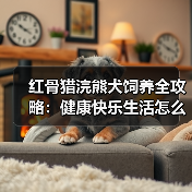 红骨猎浣熊犬饲养全攻略:健康快乐生活怎么养?(图1) 红骨猎浣熊犬饲养全攻略:健康快乐生活怎么养?(图1)