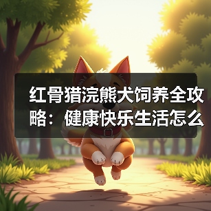 红骨猎浣熊犬饲养全攻略:健康快乐生活怎么养?(图2) 红骨猎浣熊犬饲养全攻略:健康快乐生活怎么养?(图2)