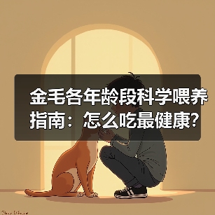 金毛各年龄段科学喂养指南：怎么吃最健康？