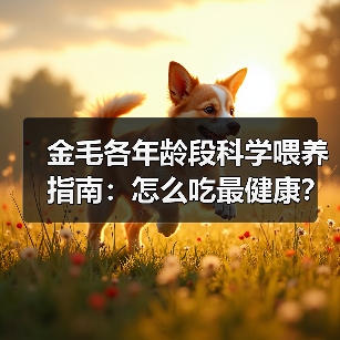 金毛各年龄段科学喂养指南:怎么吃最健康?(图4) 金毛各年龄段科学喂养指南:怎么吃最健康?(图4)