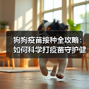 狗狗疫苗接种全攻略:如何科学打疫苗守护健康成长(图2) 狗狗疫苗接种全攻略:如何科学打疫苗守护健康成长(图2)