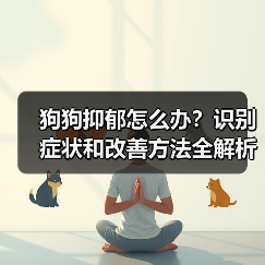 狗狗抑郁怎么办?识别症状和改善方法全解析(图2) 狗狗抑郁怎么办?识别症状和改善方法全解析(图2)