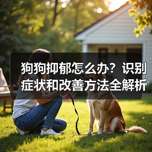 狗狗抑郁怎么办?识别症状和改善方法全解析(图4) 狗狗抑郁怎么办?识别症状和改善方法全解析(图4)