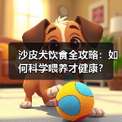 沙皮犬饮食全攻略：如何科学喂养才健康？(图1)