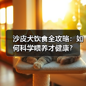 沙皮犬饮食全攻略：如何科学喂养才健康？(图3)