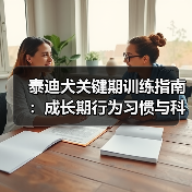 泰迪犬关键期训练指南:成长期行为习惯与科学养护(图4) 泰迪犬关键期训练指南:成长期行为习惯与科学养护(图4)