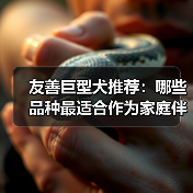友善巨型犬推荐：哪些品种最适合作为家庭伴侣？(图4)